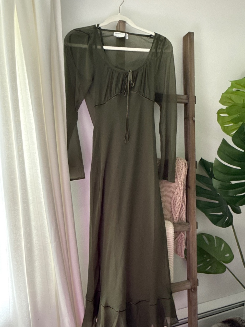 Deep Green Maxi Dress
